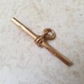 Antique Plain T Bar in 9ct Gold