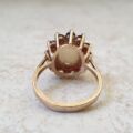 Opal and Garnet Cluster Ring in 9ct Gold