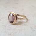 Amethyst Solitaire Ring in 9ct Gold