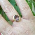 Amethyst Solitaire Ring in 9ct Gold