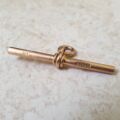 Antique Plain T Bar in 9ct Gold