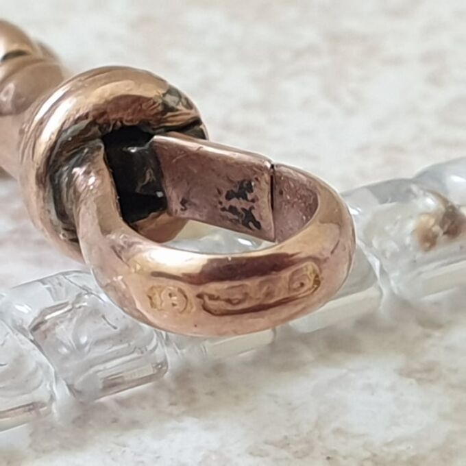 Antique Dog Clip in 9ct Rose Gold