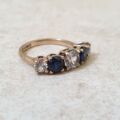 Sapphire & Spinel Ring in 9ct Gold