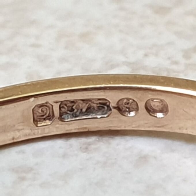 Sapphire & Spinel Ring in 9ct Gold
