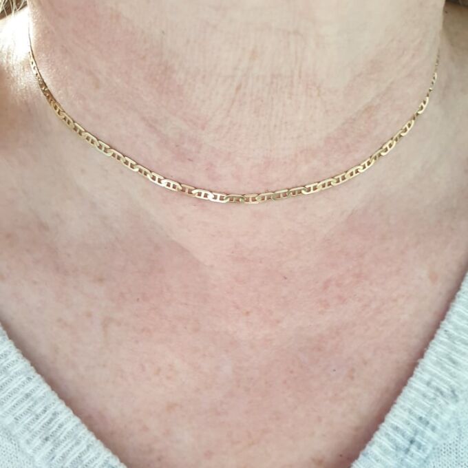 Mariner Link Chain in 9ct Gold