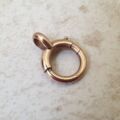 Oversized Spring Bolt in 9ct Rose Gold