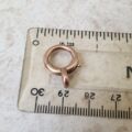 Oversized Spring Bolt in 9ct Rose Gold