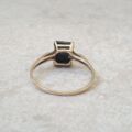Hematite Solitaire Ring in 10ct Gold