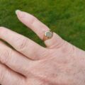 Tiny Antique Signet Ring in 18ct Gold