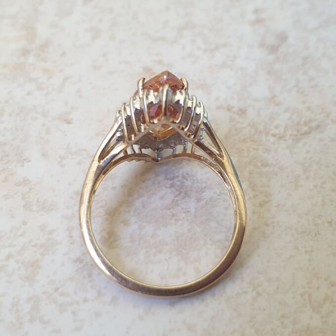 Mystic Topaz Ring in 9ct Gold