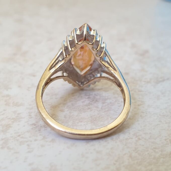 Mystic Topaz Ring in 9ct Gold