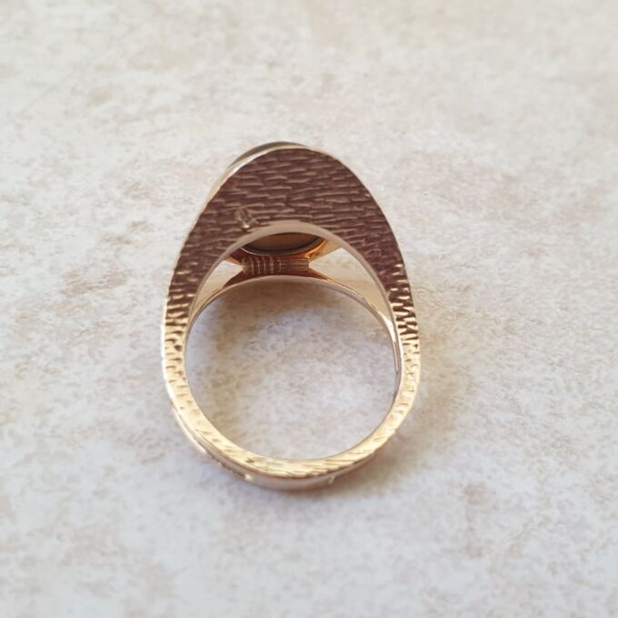 Tigers Eye Ring in 9ct Gold