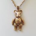 Reserved – Teddy Bear Pendant in 9ct Gold