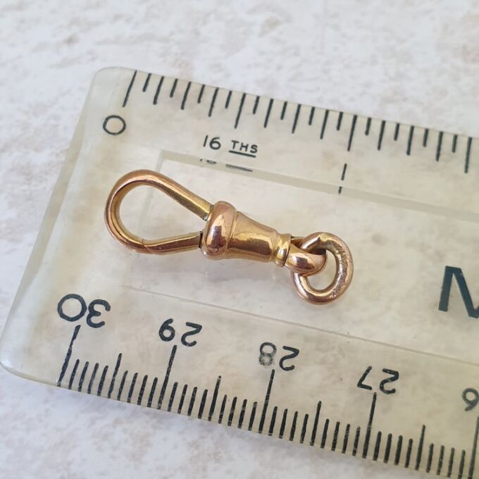 Antique Dog Clip in 9ct Gold