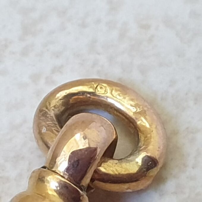 Antique Dog Clip in 9ct Gold
