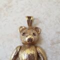 Reserved – Teddy Bear Pendant in 9ct Gold