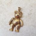 Reserved – Teddy Bear Pendant in 9ct Gold
