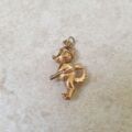 Cartoon Gun Dog in 9ct Gold