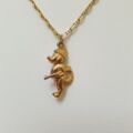 Cartoon Gun Dog in 9ct Gold