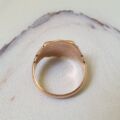 Edwardian Shield Signet Ring in 9ct Rose Gold
