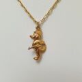 Cartoon Gun Dog in 9ct Gold