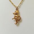 Cartoon Gun Dog in 9ct Gold