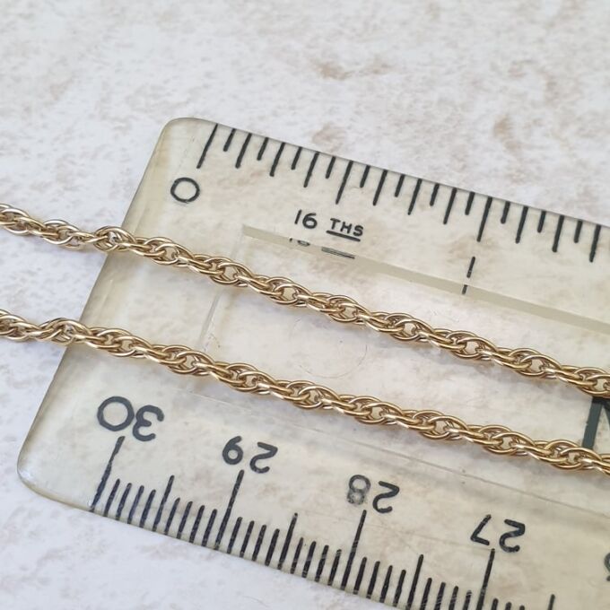Prince of Wales Rope Chain in 9ct Gold