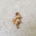 Cartoon Gun Dog in 9ct Gold