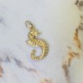 Seahorse Pendant in 9ct Gold