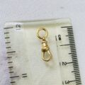 Tiny Albert Dog Clip in 9ct Gold