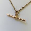 Antique Albert or T Bar in 9ct Gold