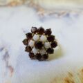 Garnet and Opal Cluster Ring in 9ct Gold