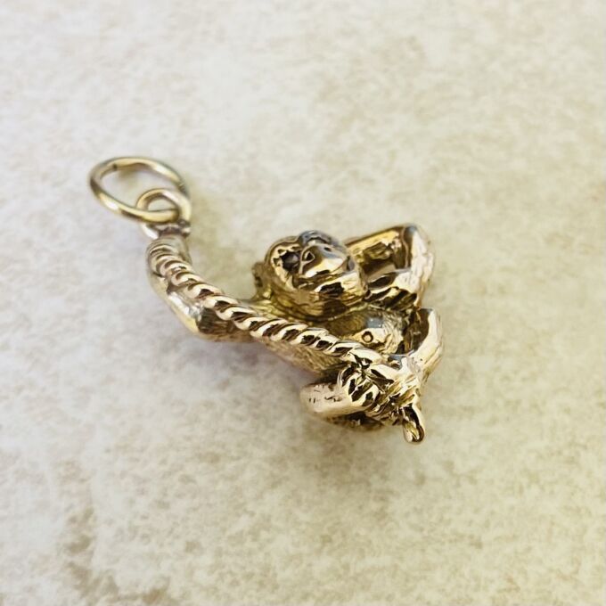 Orangutan Pendant in 9ct Gold