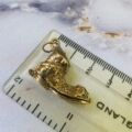 Opening Boot with Love Bird in 9ct Gold