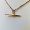 Antique Albert or T Bar in 9ct Gold