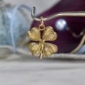 Four Leaf Clover Pendant in 9ct Gold