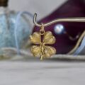 Four Leaf Clover Pendant in 9ct Gold