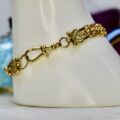 Ornate Three Strand Bracelet in 9ct Gold