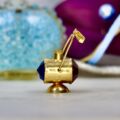 Railway Lamp Pendant in 9ct Gold