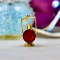 Railway Lamp Pendant in 9ct Gold