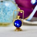 Railway Lamp Pendant in 9ct Gold