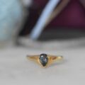 Pear Alexandrite in 18ct Gold