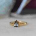 Pear Alexandrite in 18ct Gold