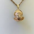 Spanish Conquistador Helmet in 9ct Gold