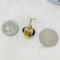 Railway Lamp Pendant in 9ct Gold