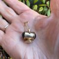 Railway Lamp Pendant in 9ct Gold