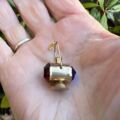 Railway Lamp Pendant in 9ct Gold