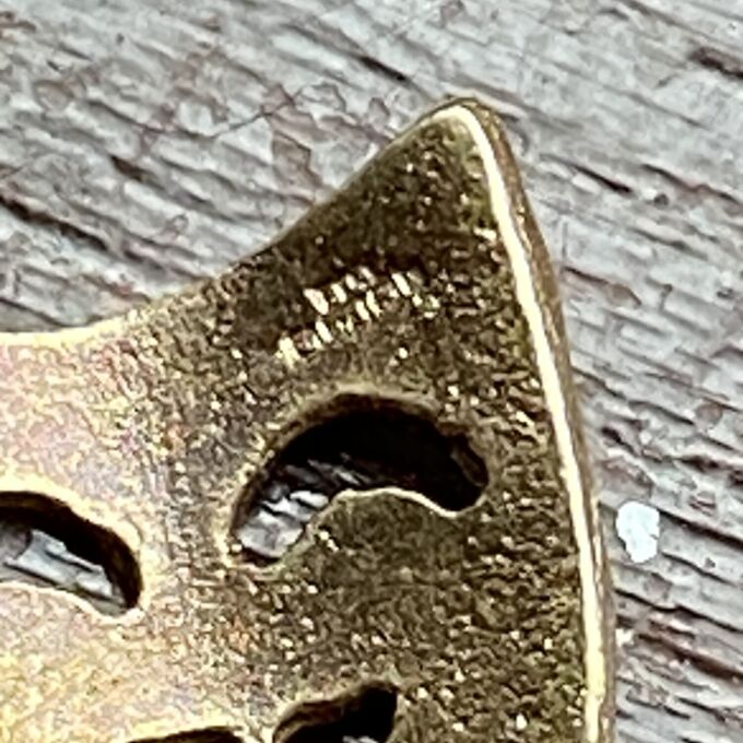 Tragedy & Comedy Masks in 9ct Gold