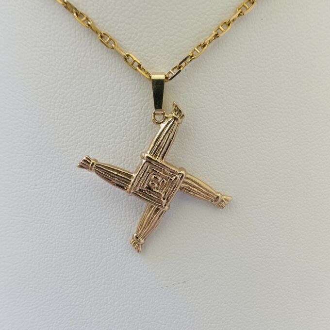 St Brigids Cross in 9ct Gold