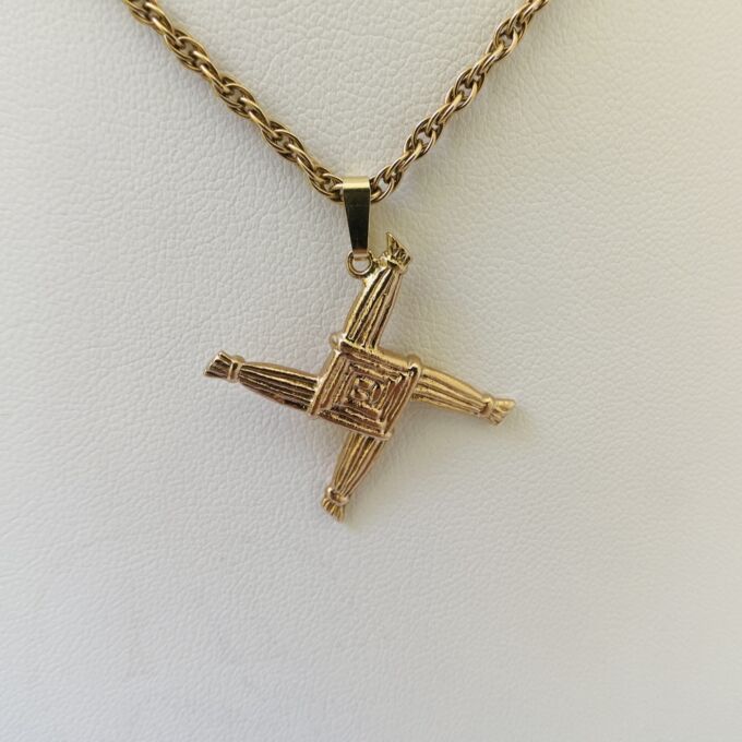 St Brigids Cross in 9ct Gold